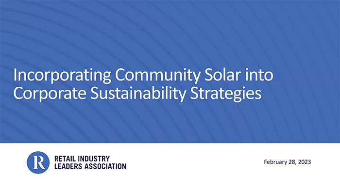 Incorporating Community Solar Into Corporate Sustainability