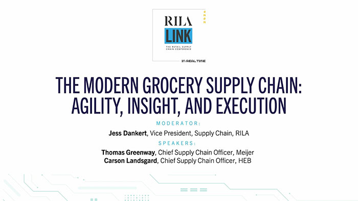 The Modern Grocery Supply Chain