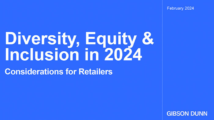 The Current Landscape of DEI Litigation Slides