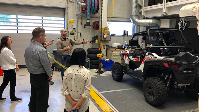 Touring the CPSC Lab