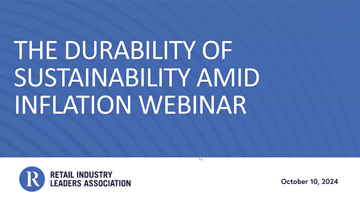 The Durability of Sustainability Demand Amid Inflation Webinar