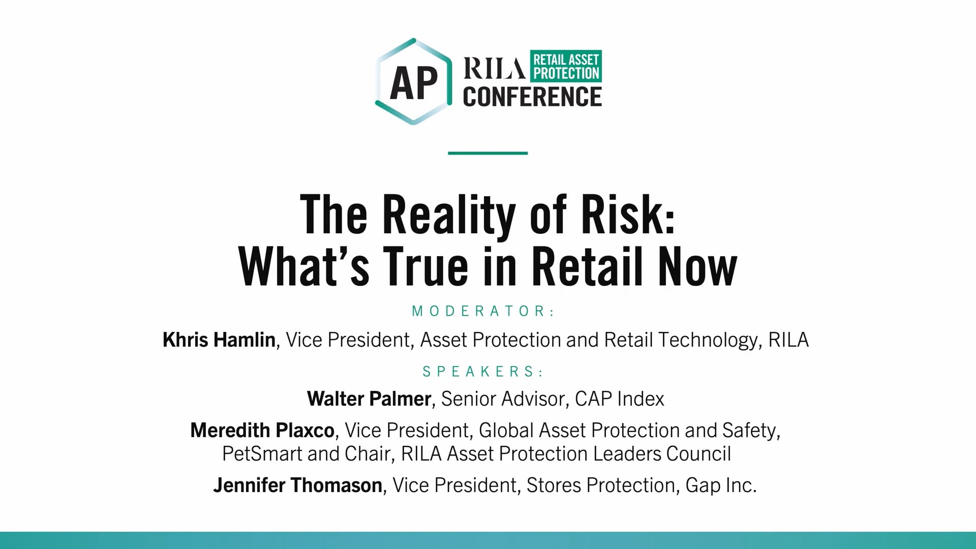 The Reality of Risk