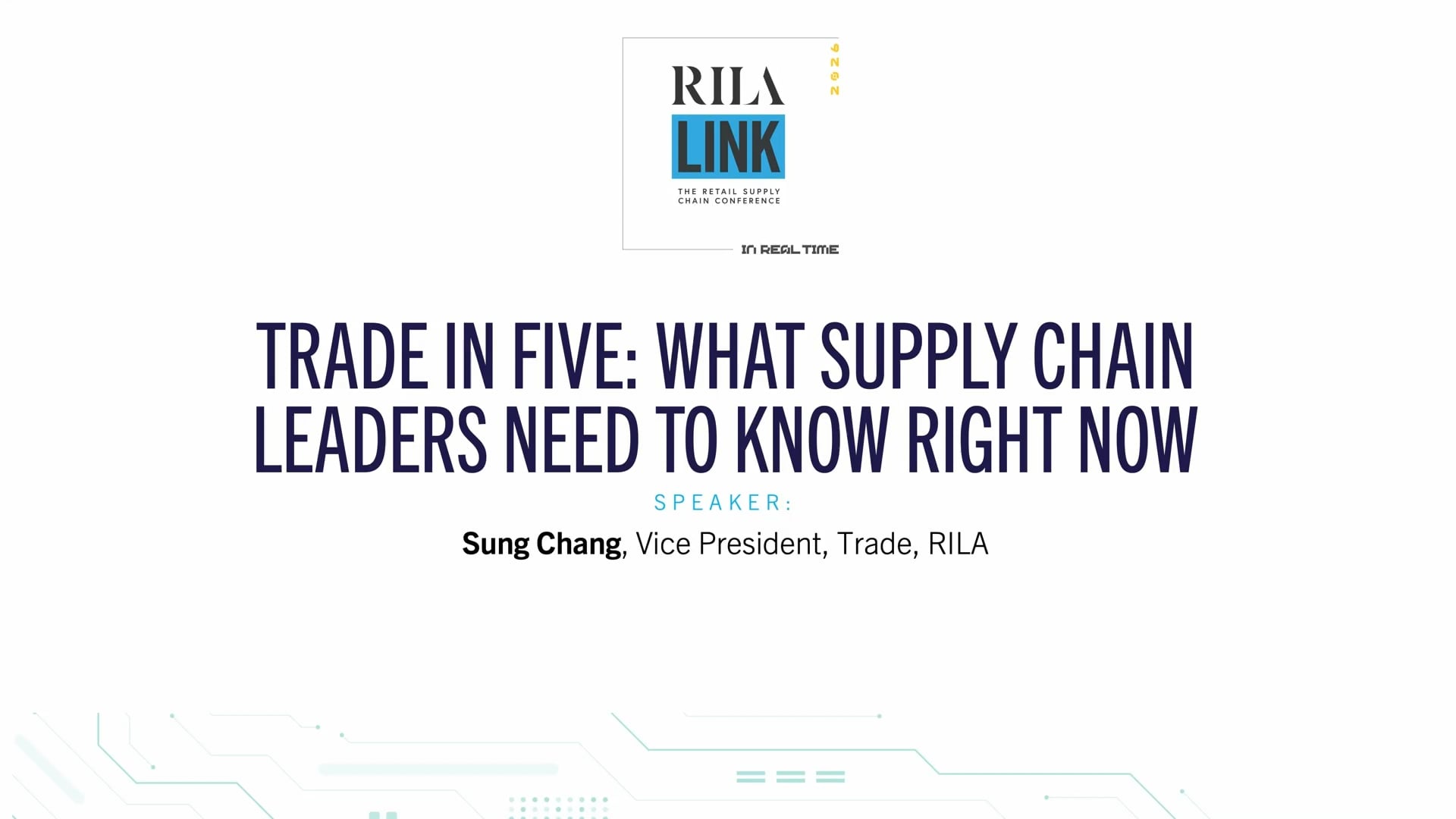 Trade in 5 - What supply chain leaders need to know right now