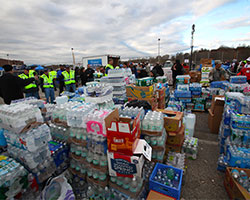 Retailers Support Community Amid Water Crisis