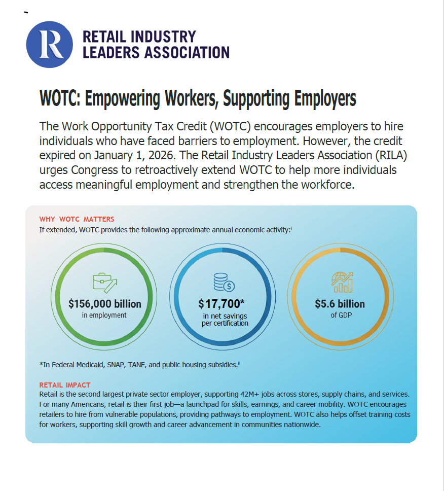 Work Opportunity Tax Credit One-Pager