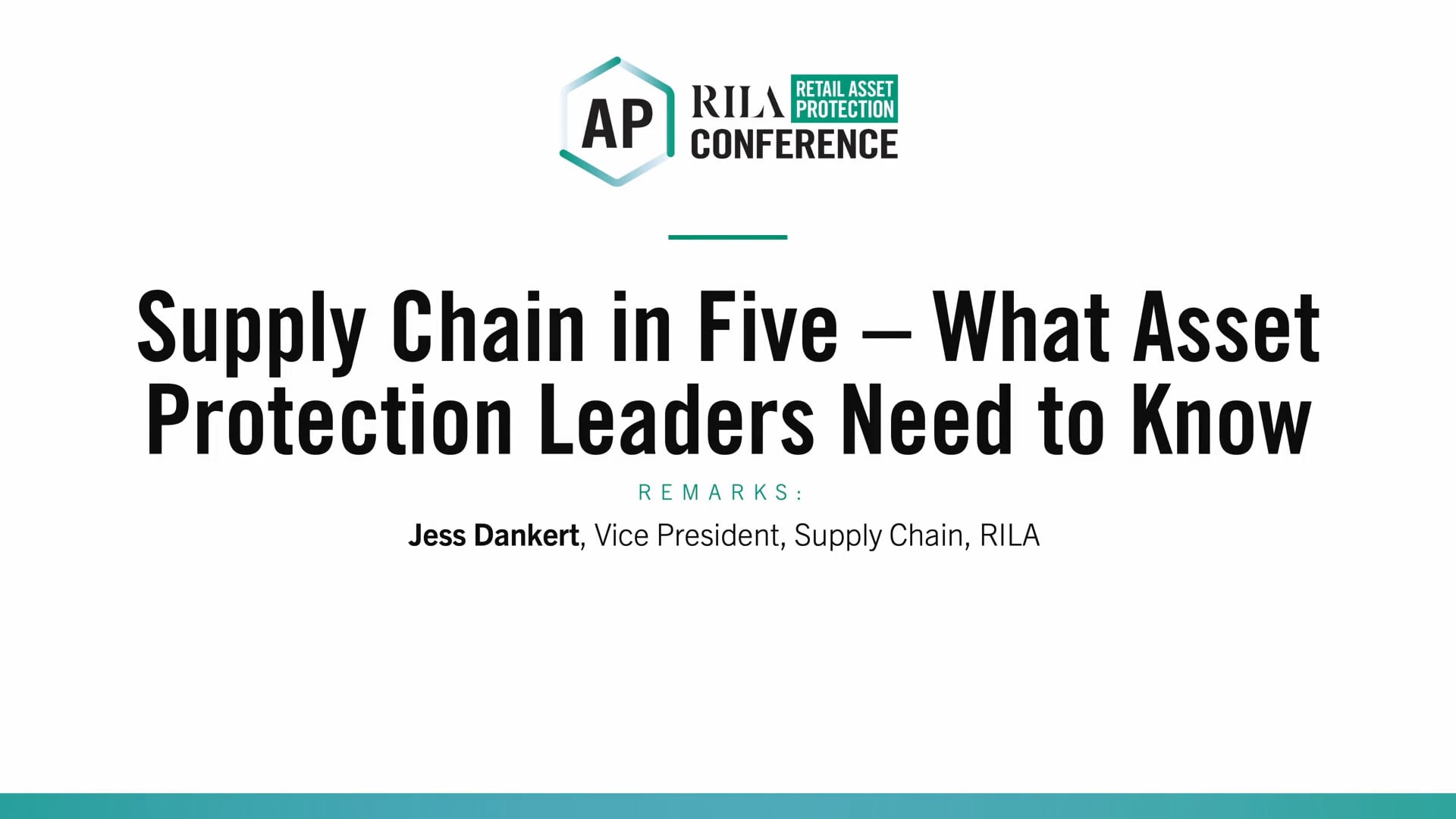 Supply Chain in Five