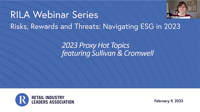 2023 Proxy Hot Topics featuring Sullivan & Cromwell
