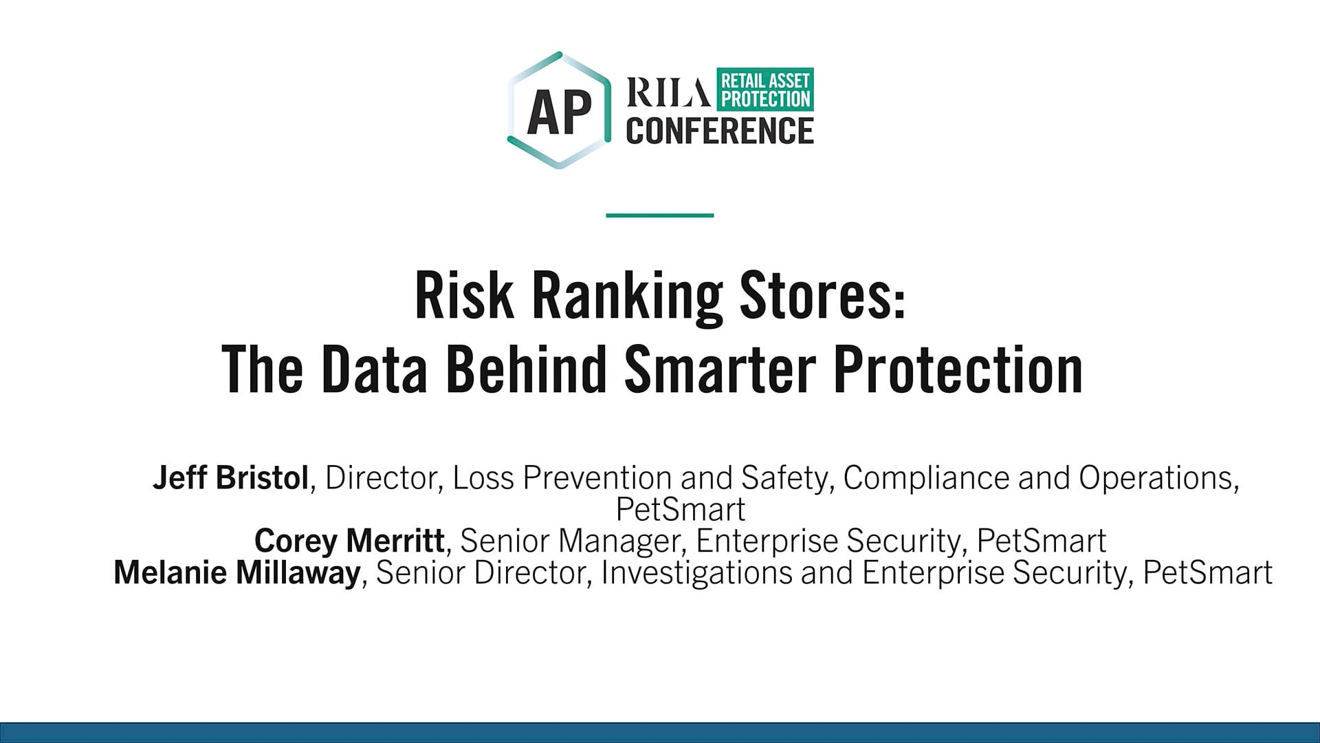 Risk Ranking Stores