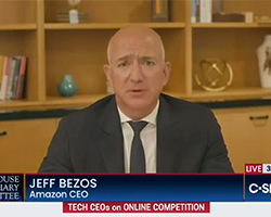 Amazon and other Tech CEOs Face Tough Questions