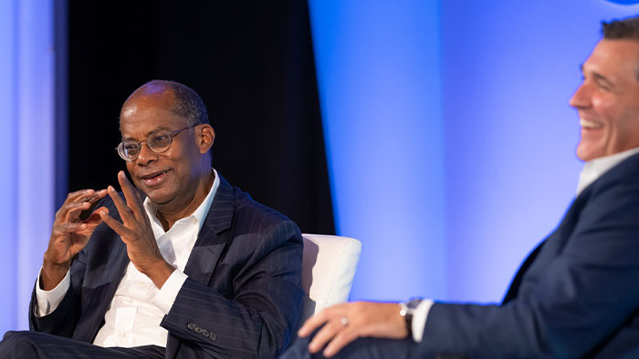 TIAA Immediate Past President & CEO Roger Ferguson shared insights on the environmental, social and governance (ESG) imperative facing retail today.