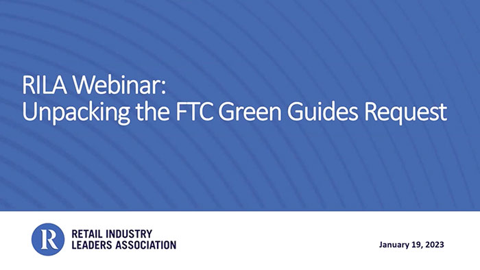 Unpacking the FTC Green Guides Request
