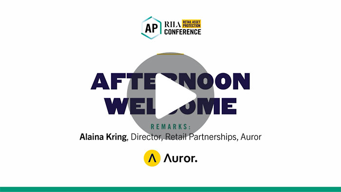 Afternoon Welcome: Sponsors Auror image