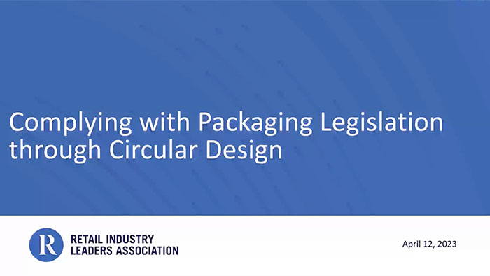 Complying with Packaging Legislation through Circular Design Video Thumbnail