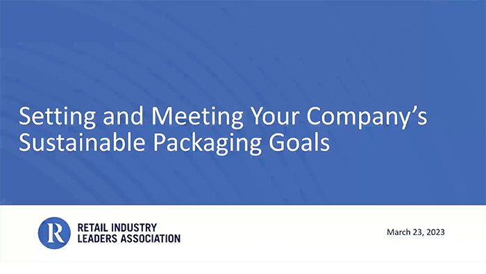 Setting and Meeting Sustainable Packaging Goals Video Thumbnail