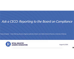Reporting to the Board on Compliance